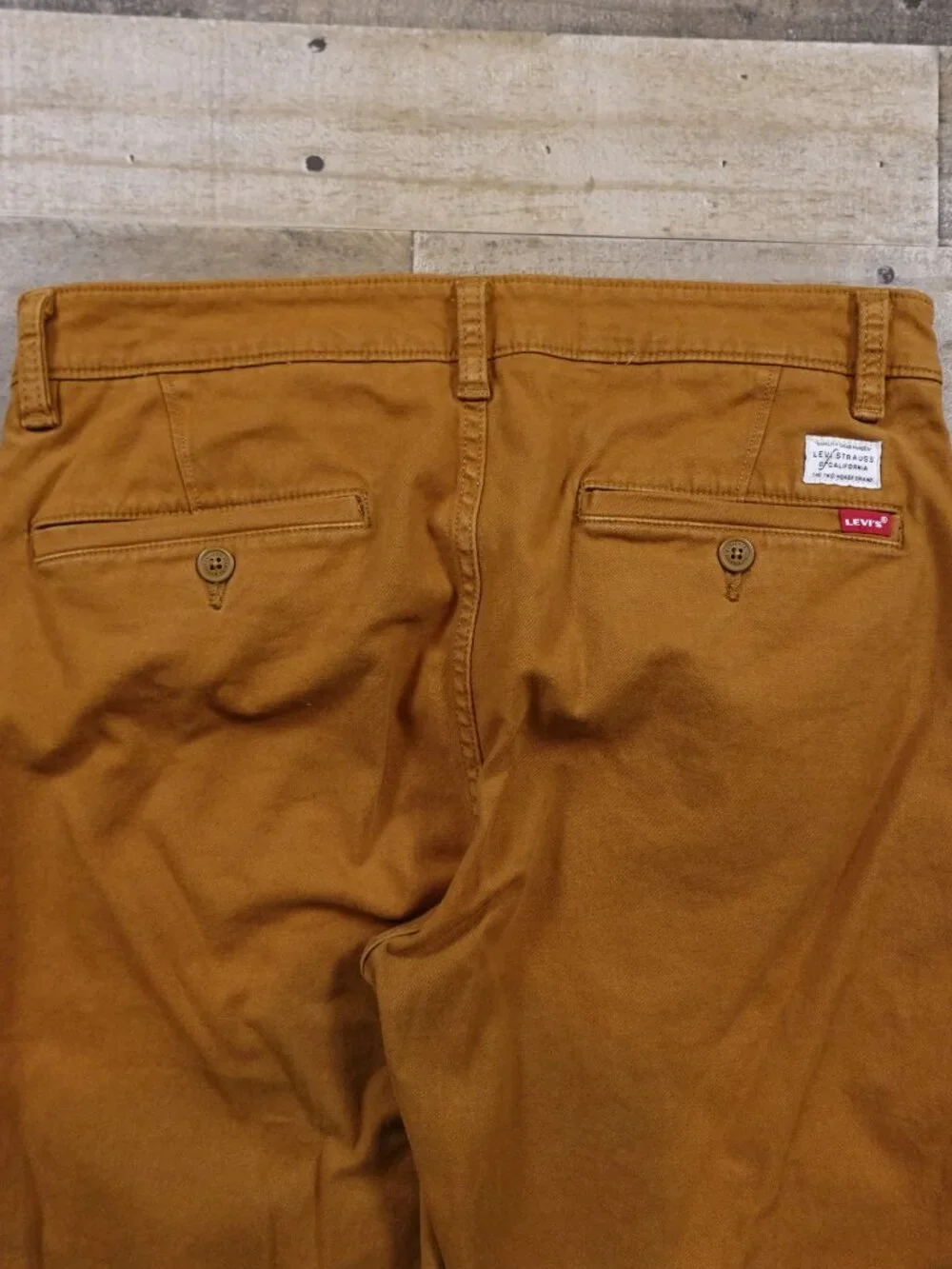 Levi’s XX Chino Standard Taper Pants Men’s 31x30 Brown Stretch Casual
